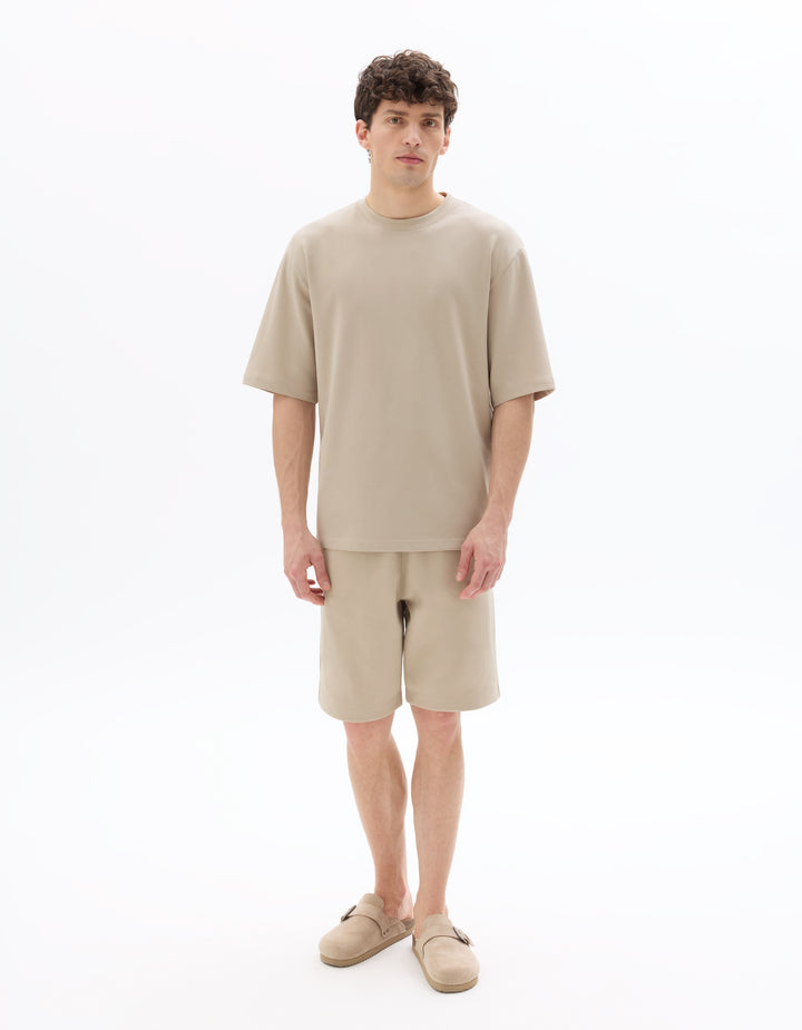 Unisex - Knitted - T-Shirt - Short sleeves - U / V / round neck
