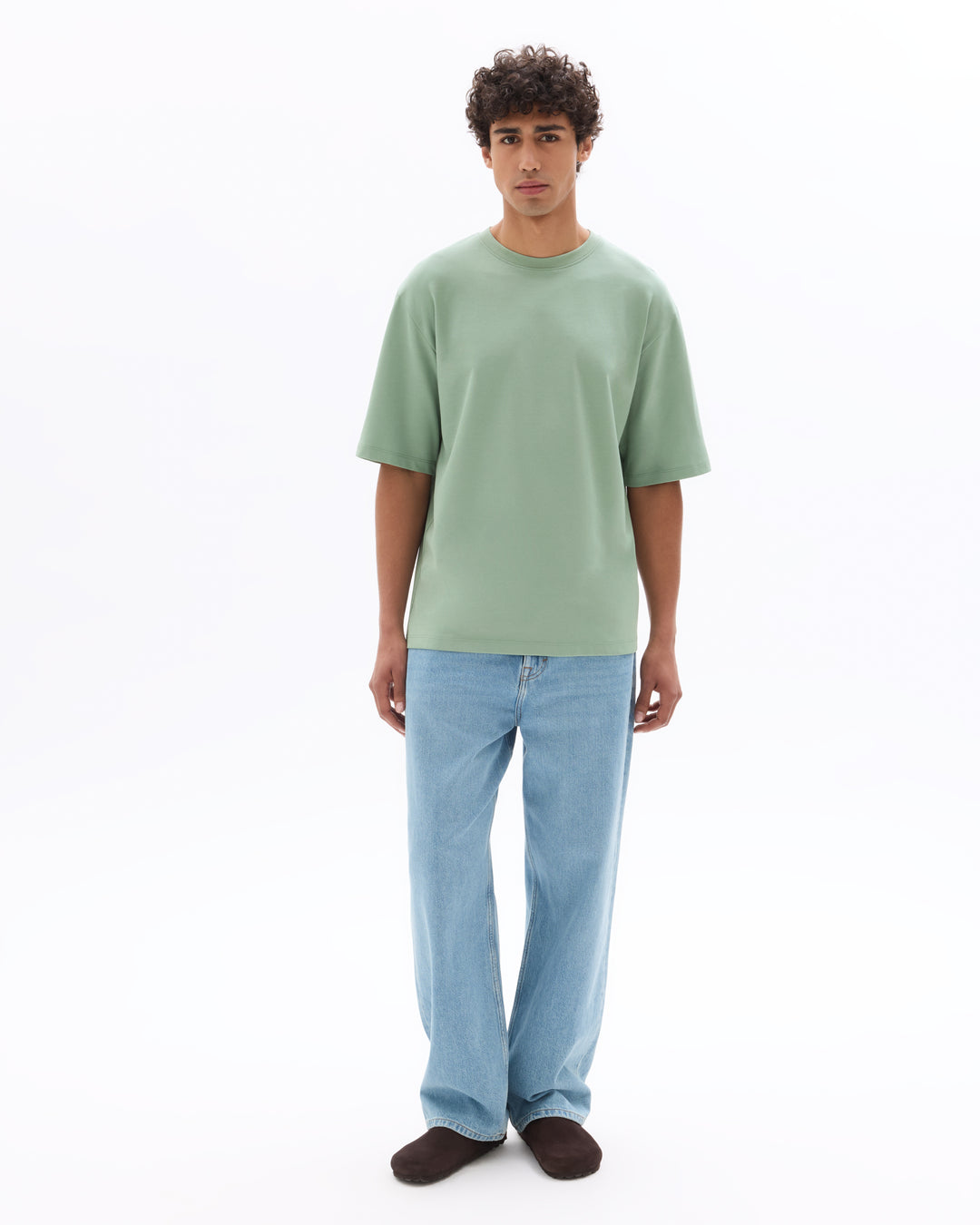 Unisex - Knitted - T-Shirt - Short sleeves - U / V / round neck