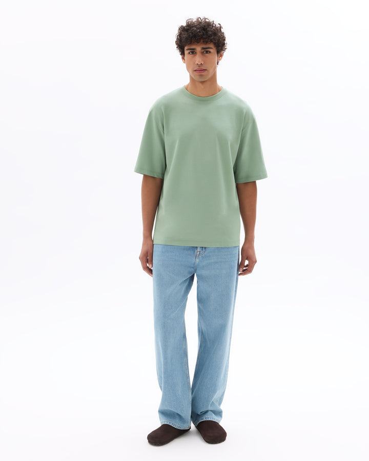 Unisex - Knitted - T-Shirt - Short sleeves - U / V / round neck