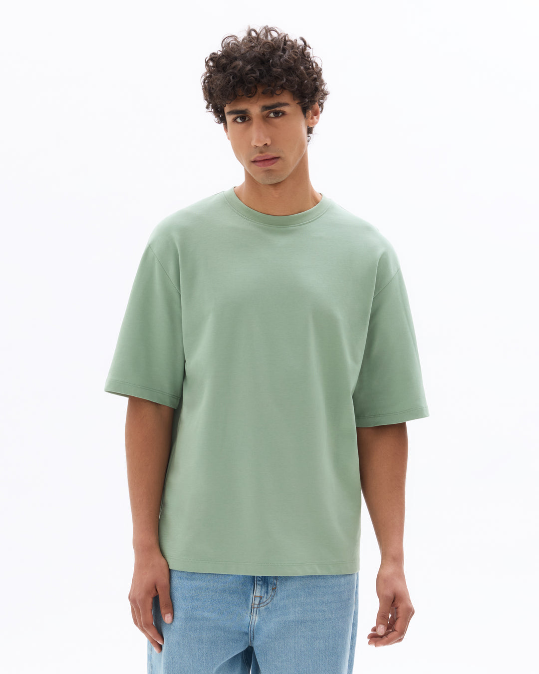 Unisex - Knitted - T-Shirt - Short sleeves - U / V / round neck