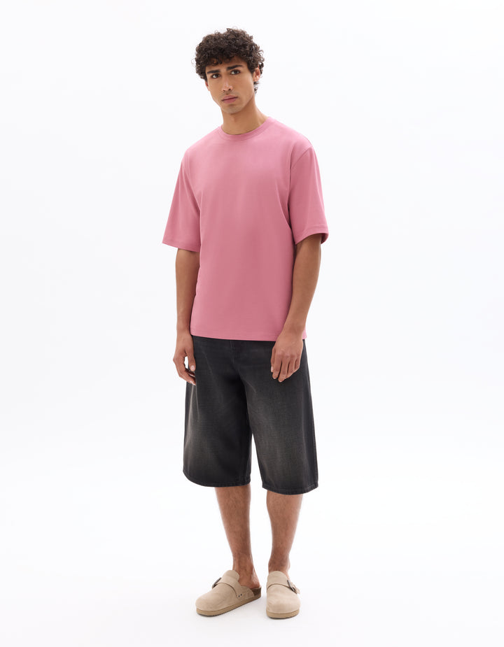 Unisex - Knitted - T-Shirt - Short sleeves - U / V / round neck