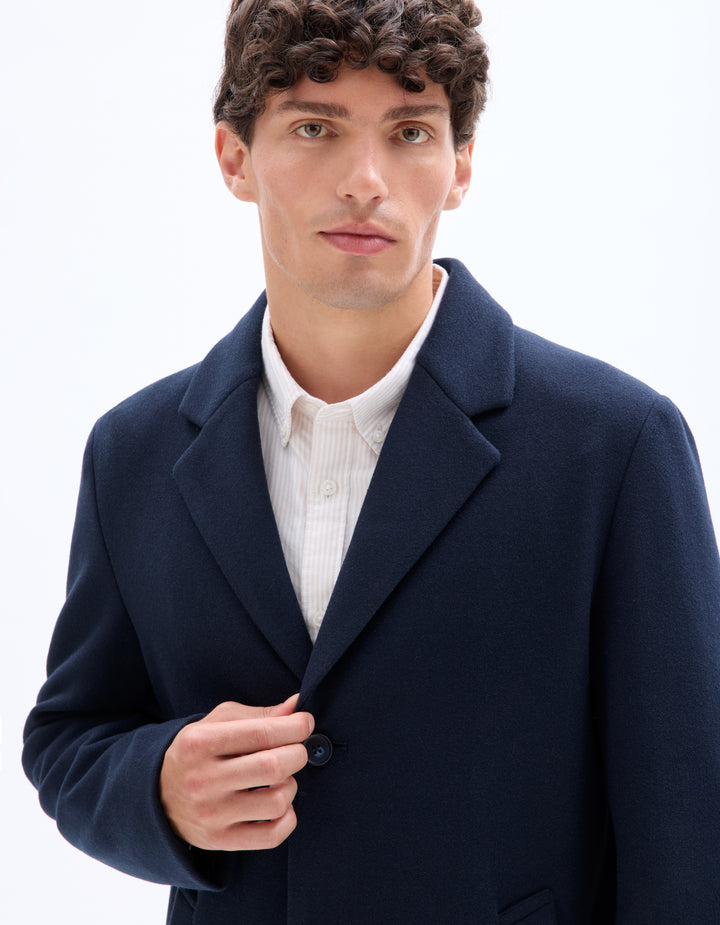 Men - Knitted - Coat/Pea jacket/Cape