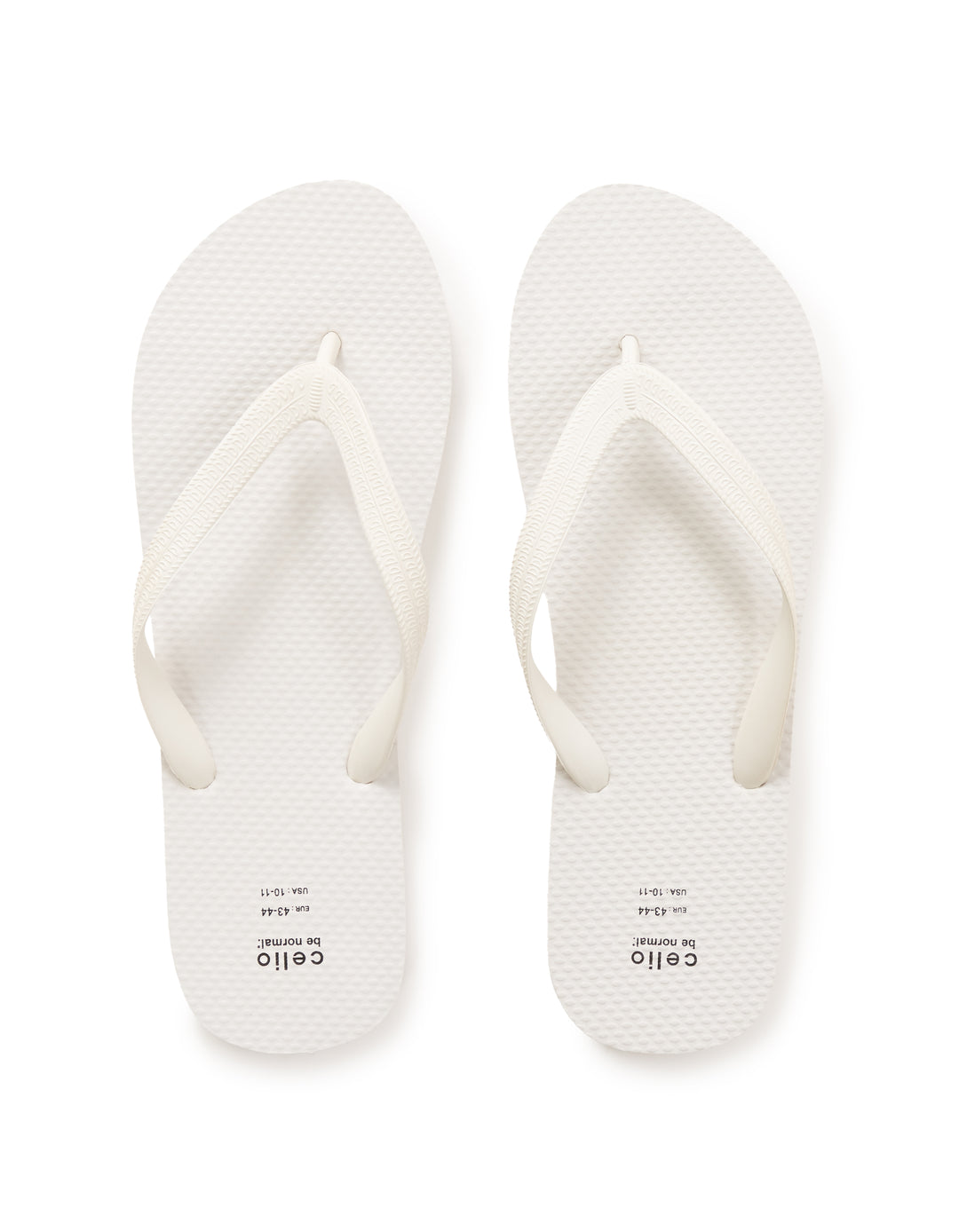 Flip Flops - rubber/plastic outer soles - rubber/plastic uppers