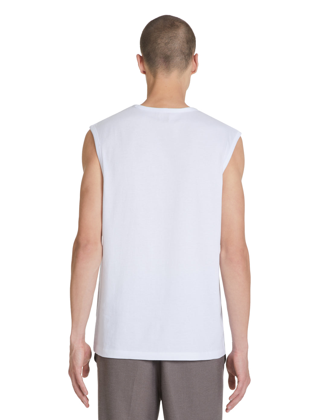 Unisex - Knitted - T-Shirt - no sleeves - U / V / round neck