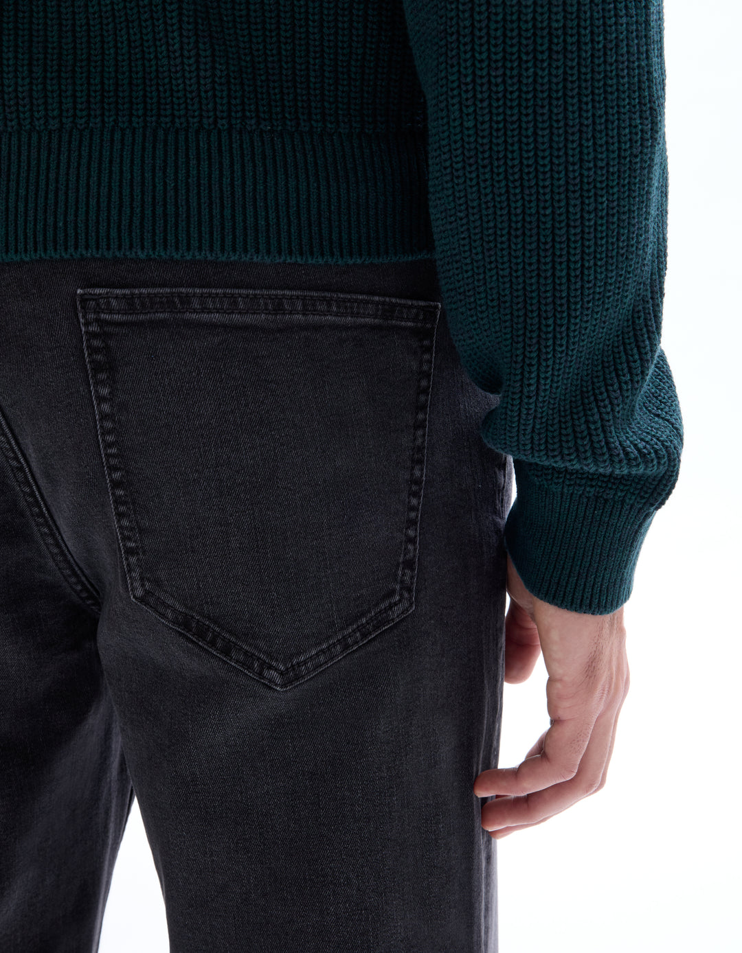 Straight stretch cotton jean C15