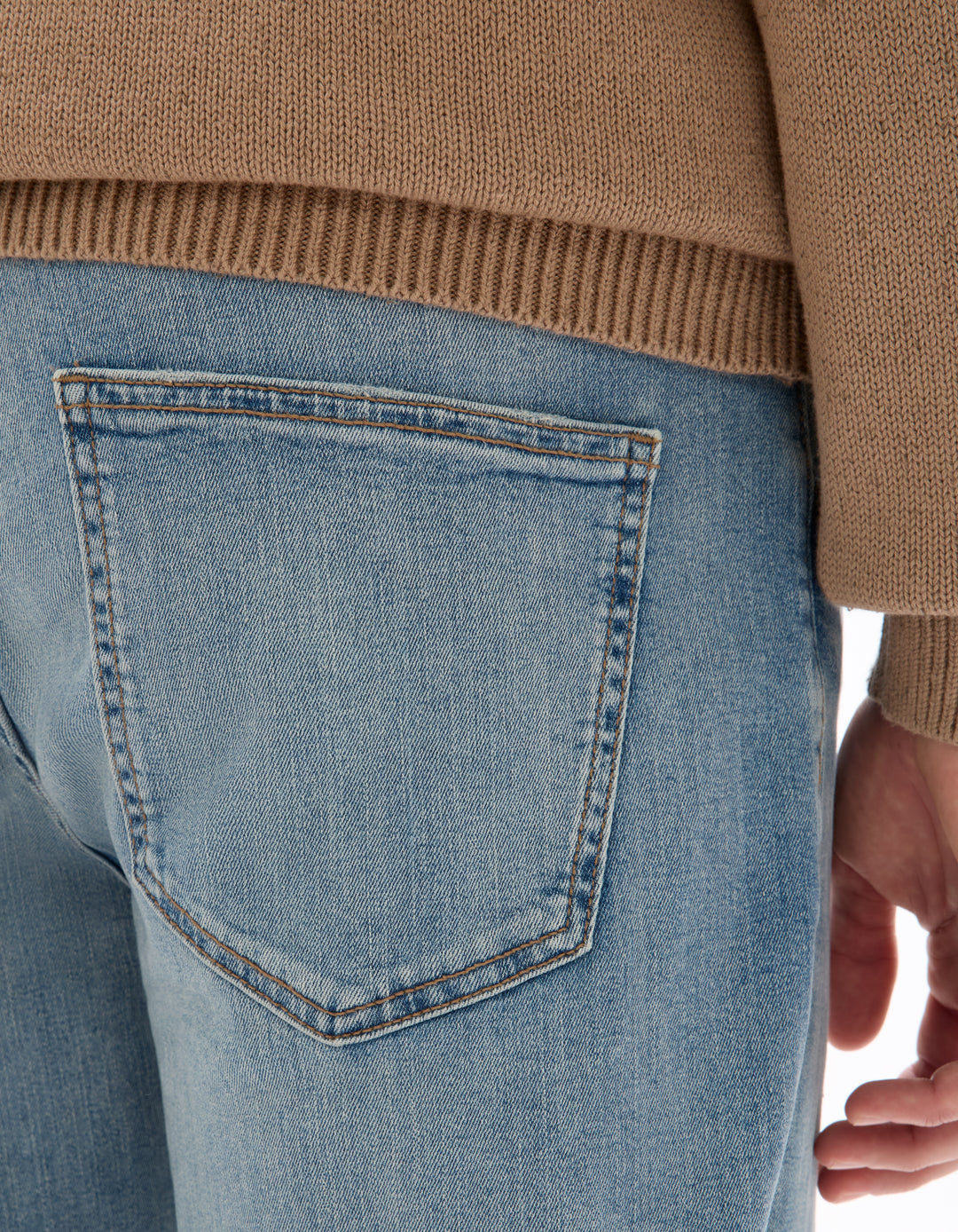 Straight stretch cotton jean C15