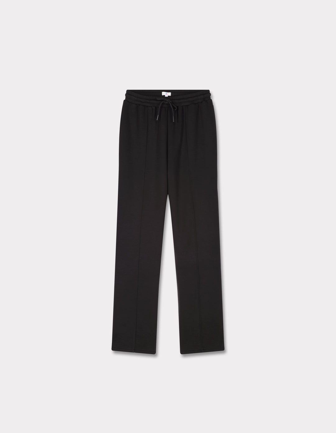 Wide-legged jogging pants with pleats