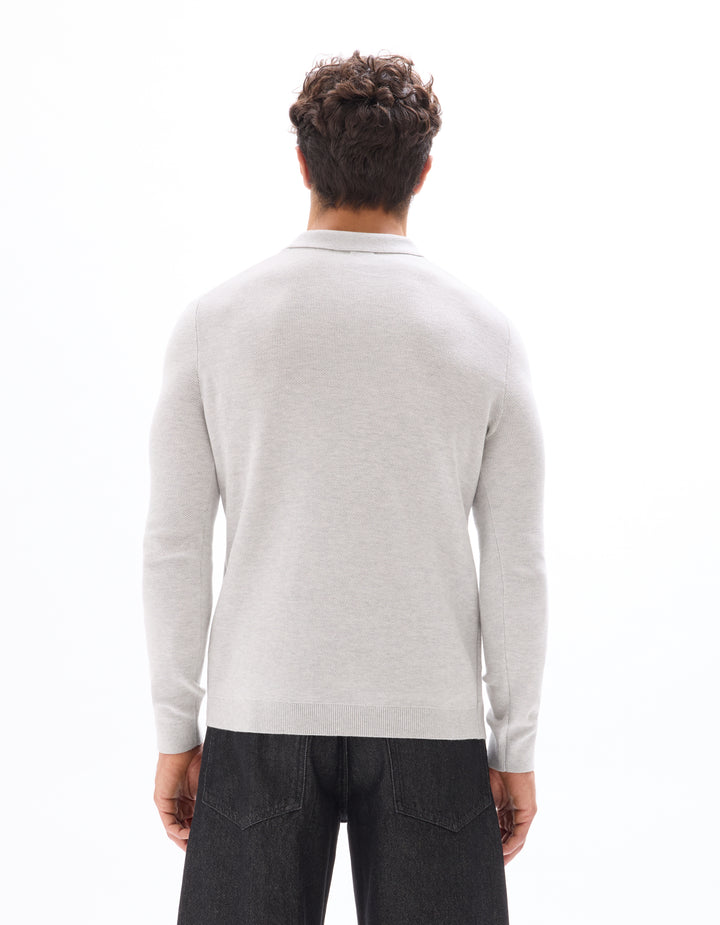 100% cotton turtleneck sweater