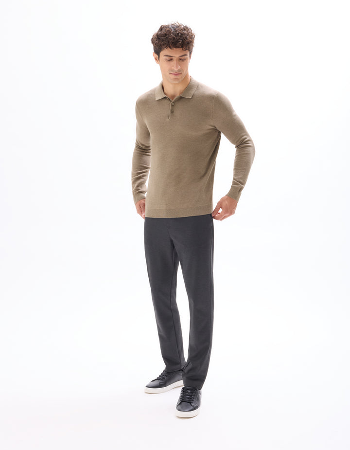 100% cotton turtleneck sweater