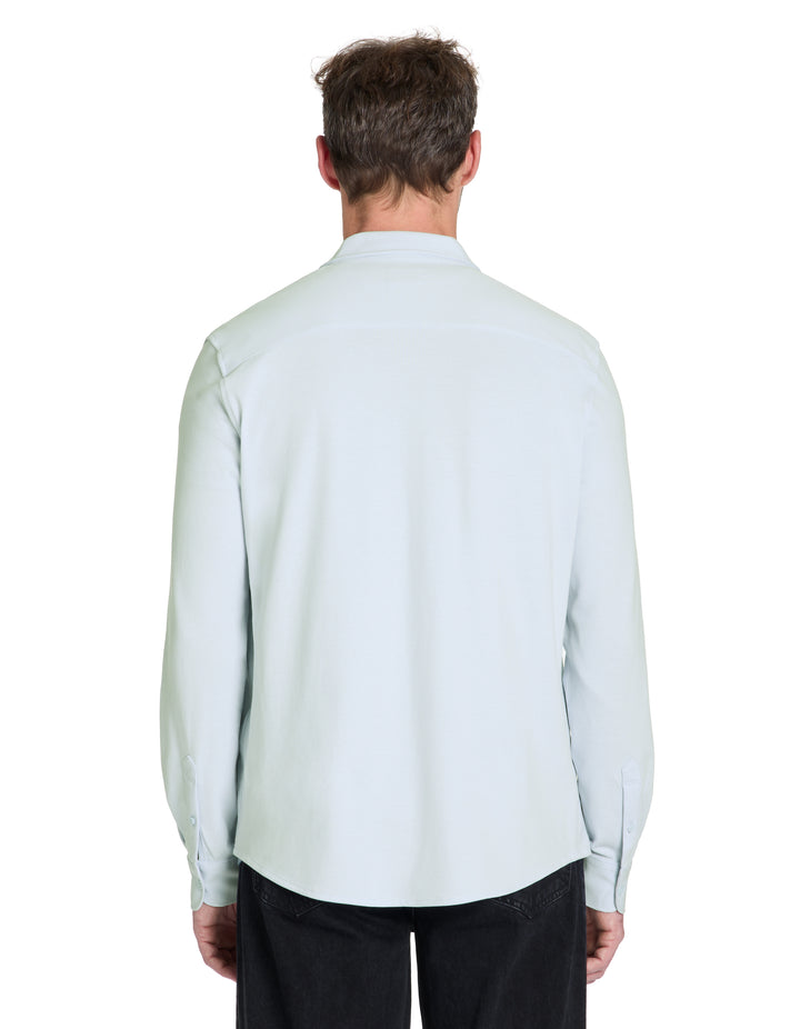 Men - Knitted - Shirt - Long sleeves
