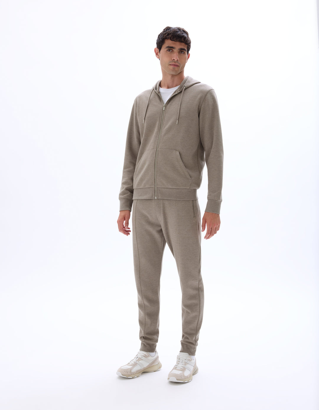 Unisex - Knitted - Sweatshirt - Long sleeves - Fleece fabric