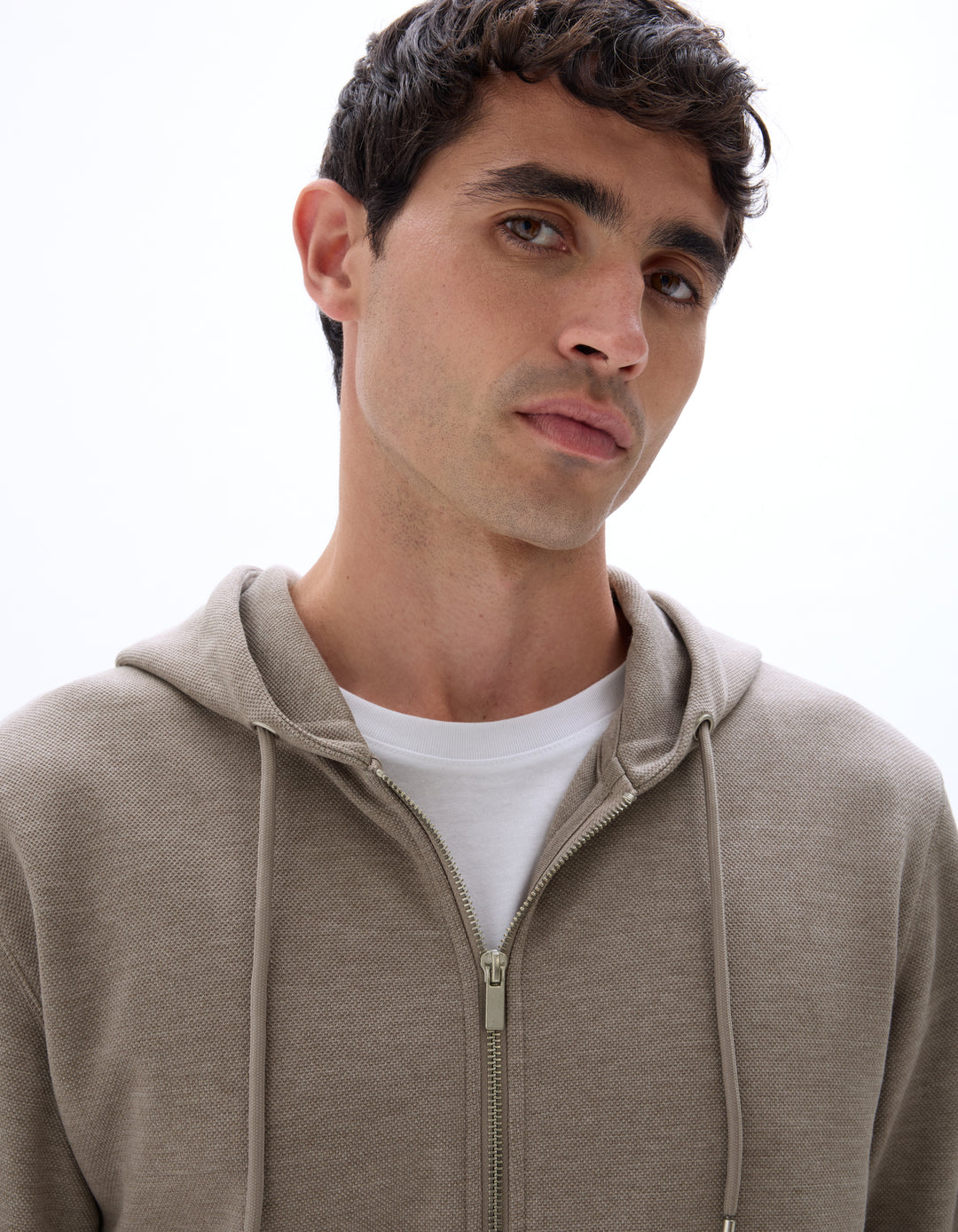 Unisex - Knitted - Sweatshirt - Long sleeves - Fleece fabric