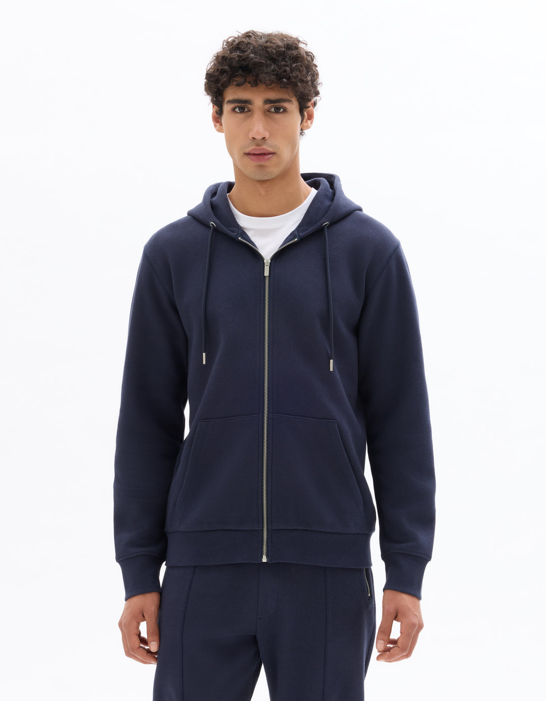 Unisex - Knitted - Sweatshirt - Long sleeves - Fleece fabric