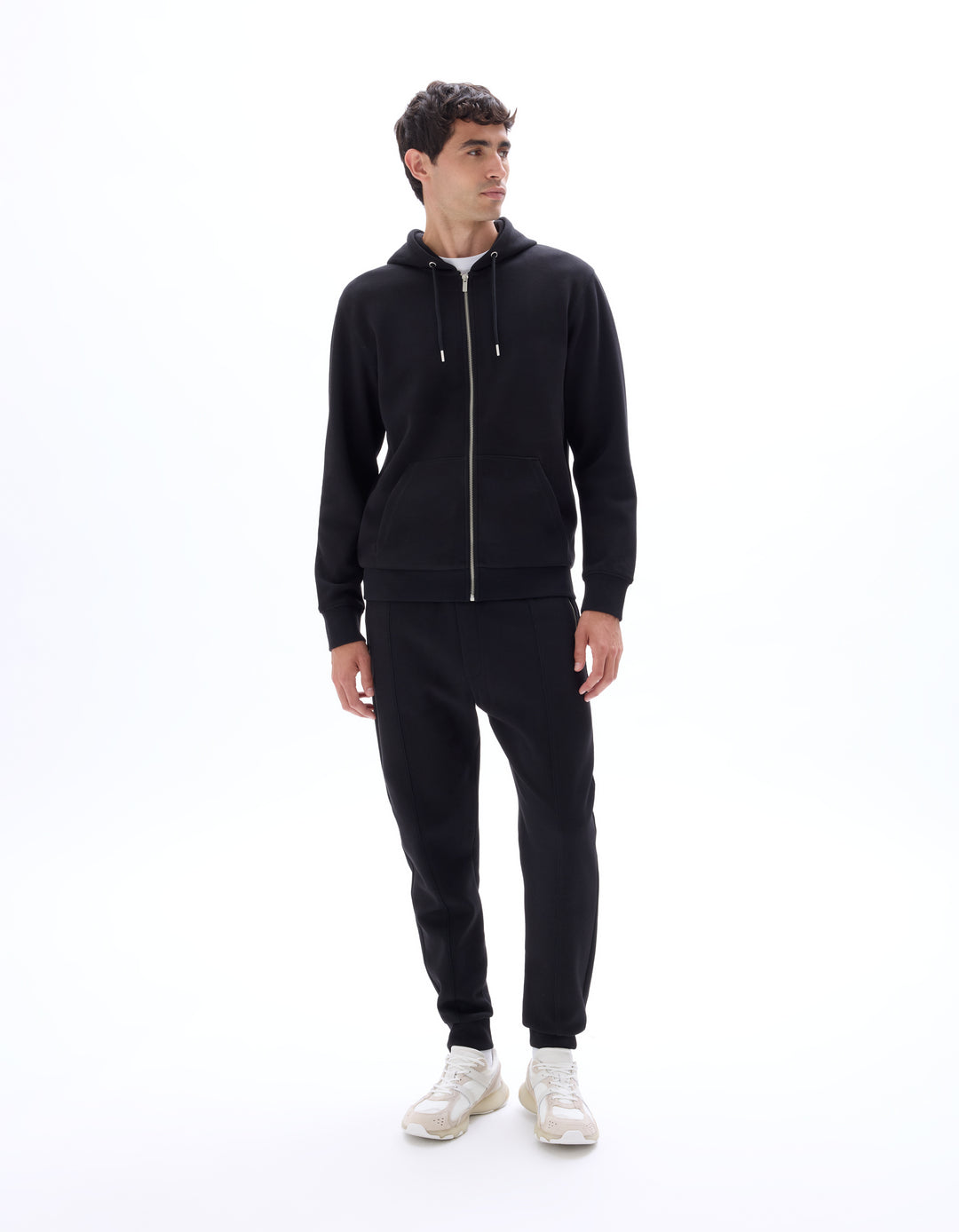 Unisex - Knitted - Sweatshirt - Long sleeves - Fleece fabric