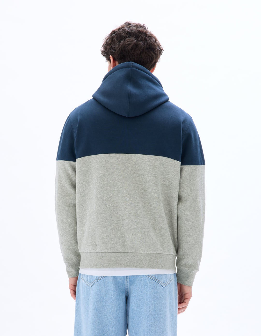 Regular Cotton Blend Hoodie