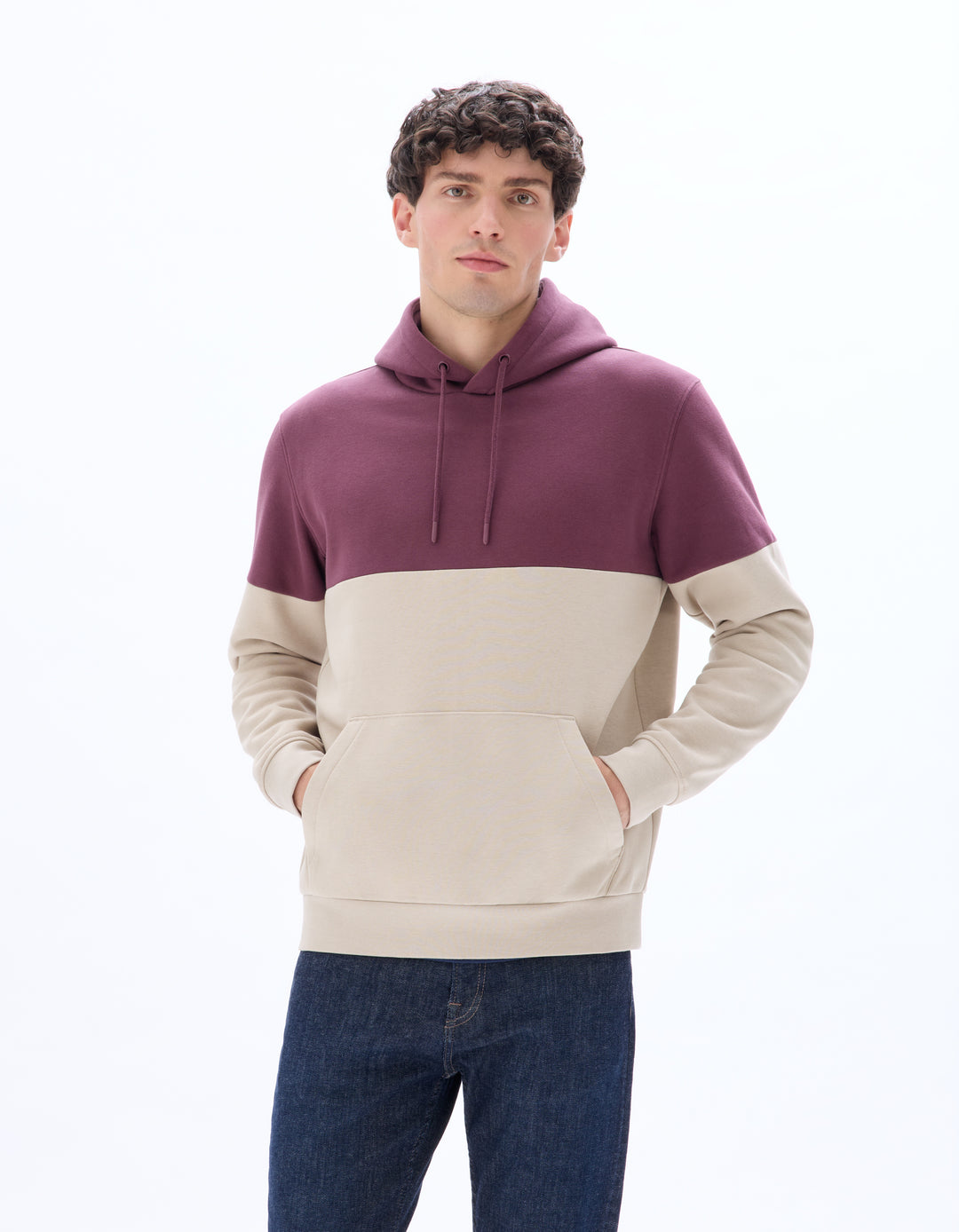 Regular Cotton Blend Hoodie