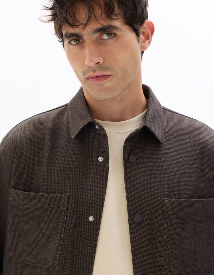 Textu 2-pocket overshirt