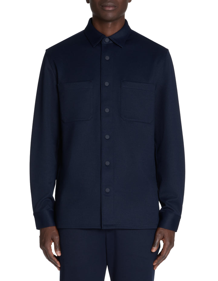 Men - Knitted - Shirt - Long sleeves