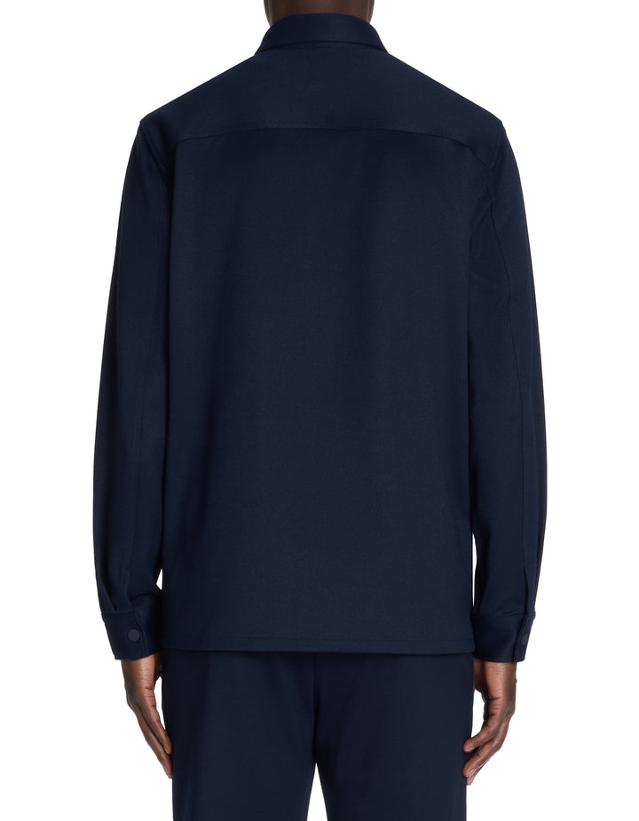 Men - Knitted - Shirt - Long sleeves