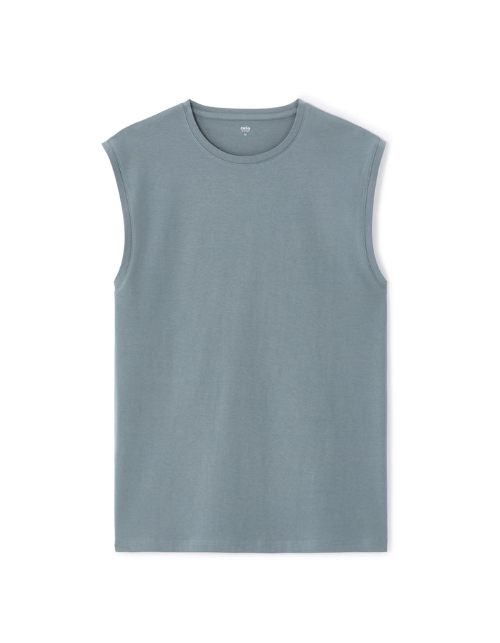 Unisex - Knitted - T-Shirt - no sleeves - U / V / round neck