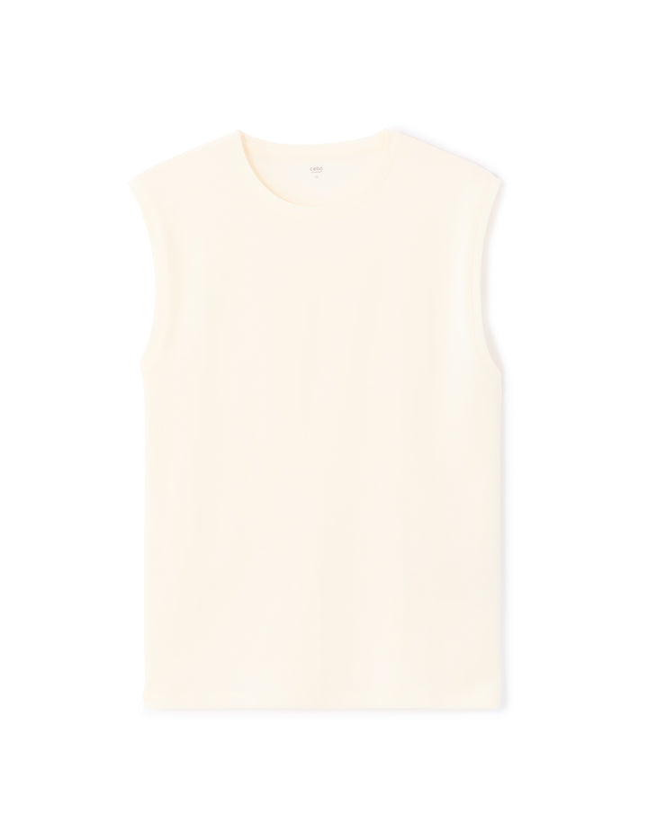 Unisex - Knitted - T-Shirt - no sleeves - U / V / round neck