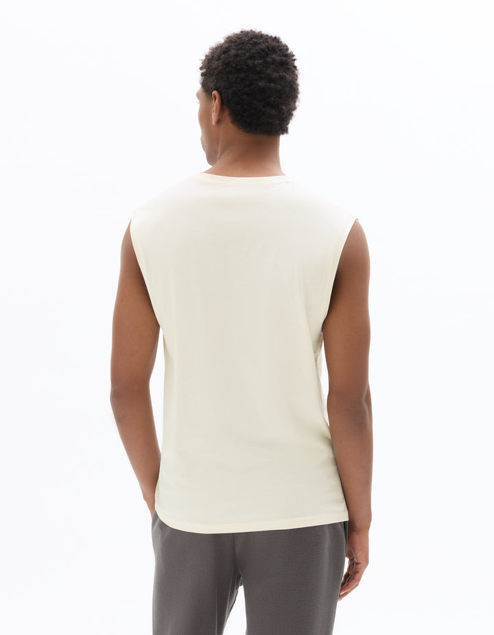 Unisex - Knitted - T-Shirt - no sleeves - U / V / round neck