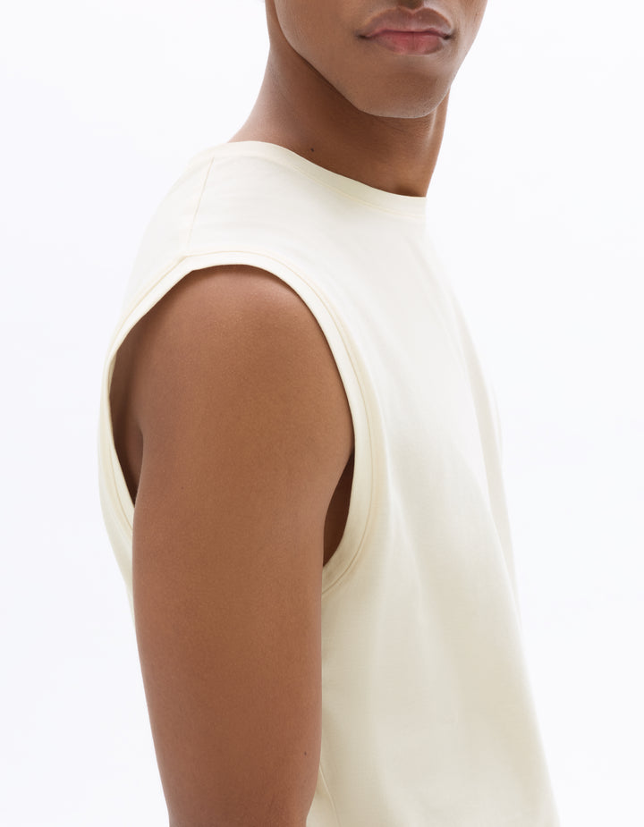 Unisex - Knitted - T-Shirt - no sleeves - U / V / round neck