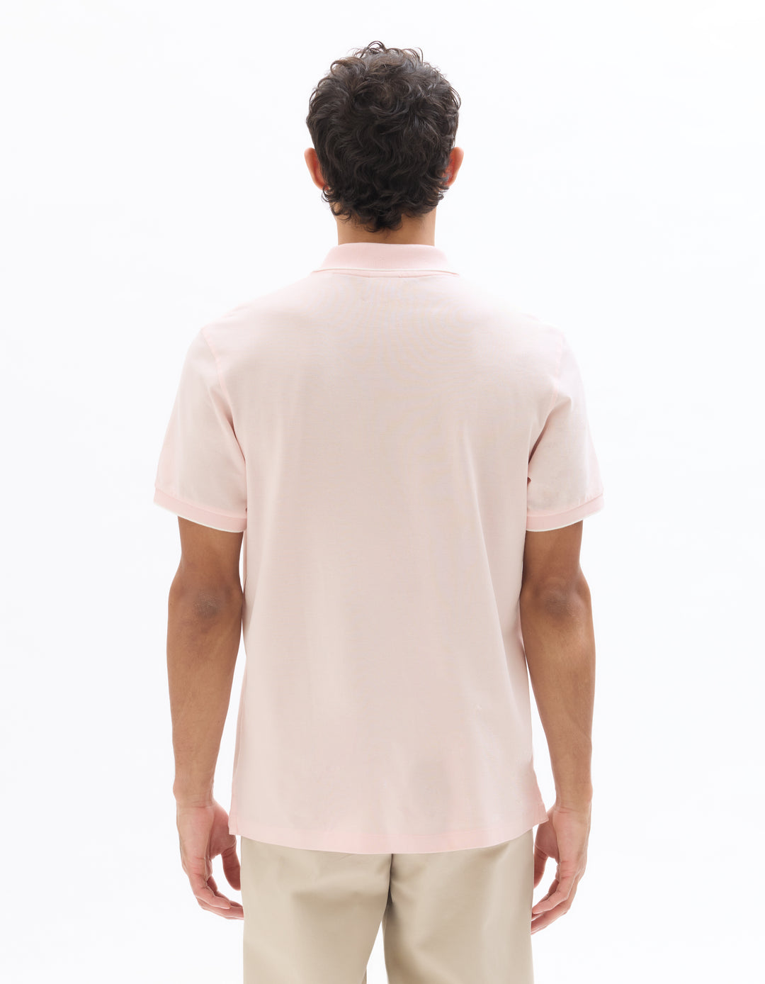 Men - Knitted - Polo Shirt - Short sleeves