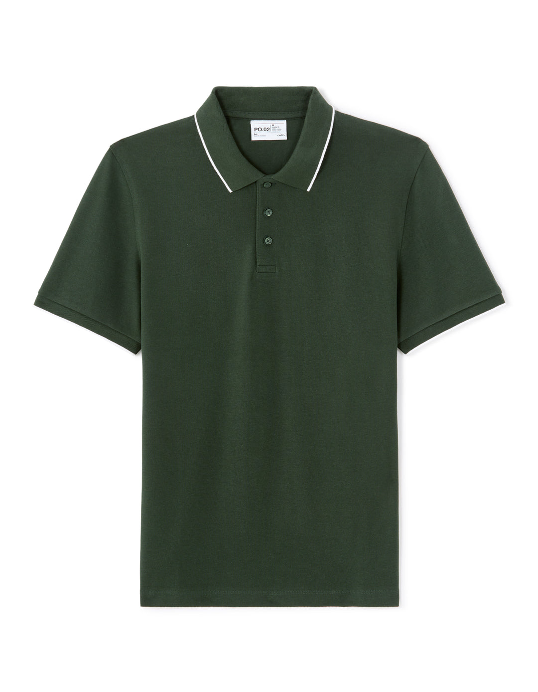 Regular Fit 100% Cotton Piqu Polo