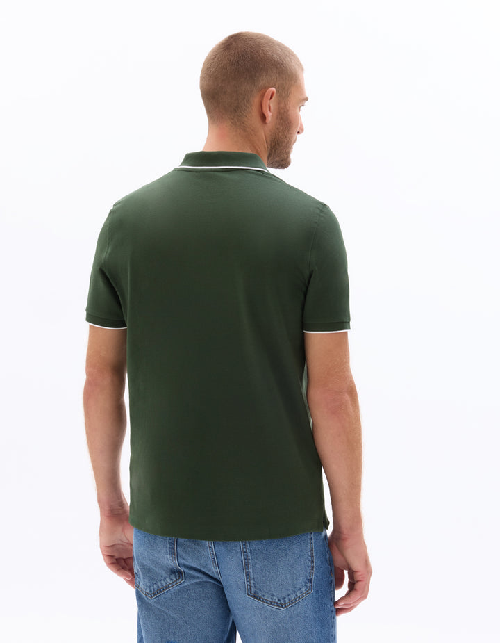 Regular Fit 100% Cotton Piqu Polo