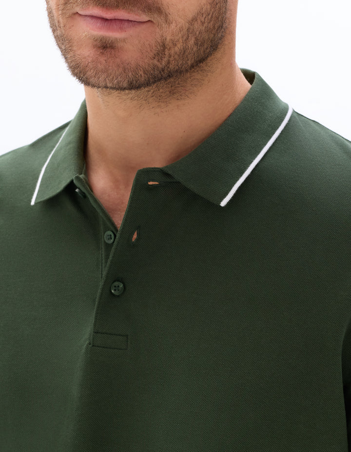 Regular Fit 100% Cotton Piqu Polo