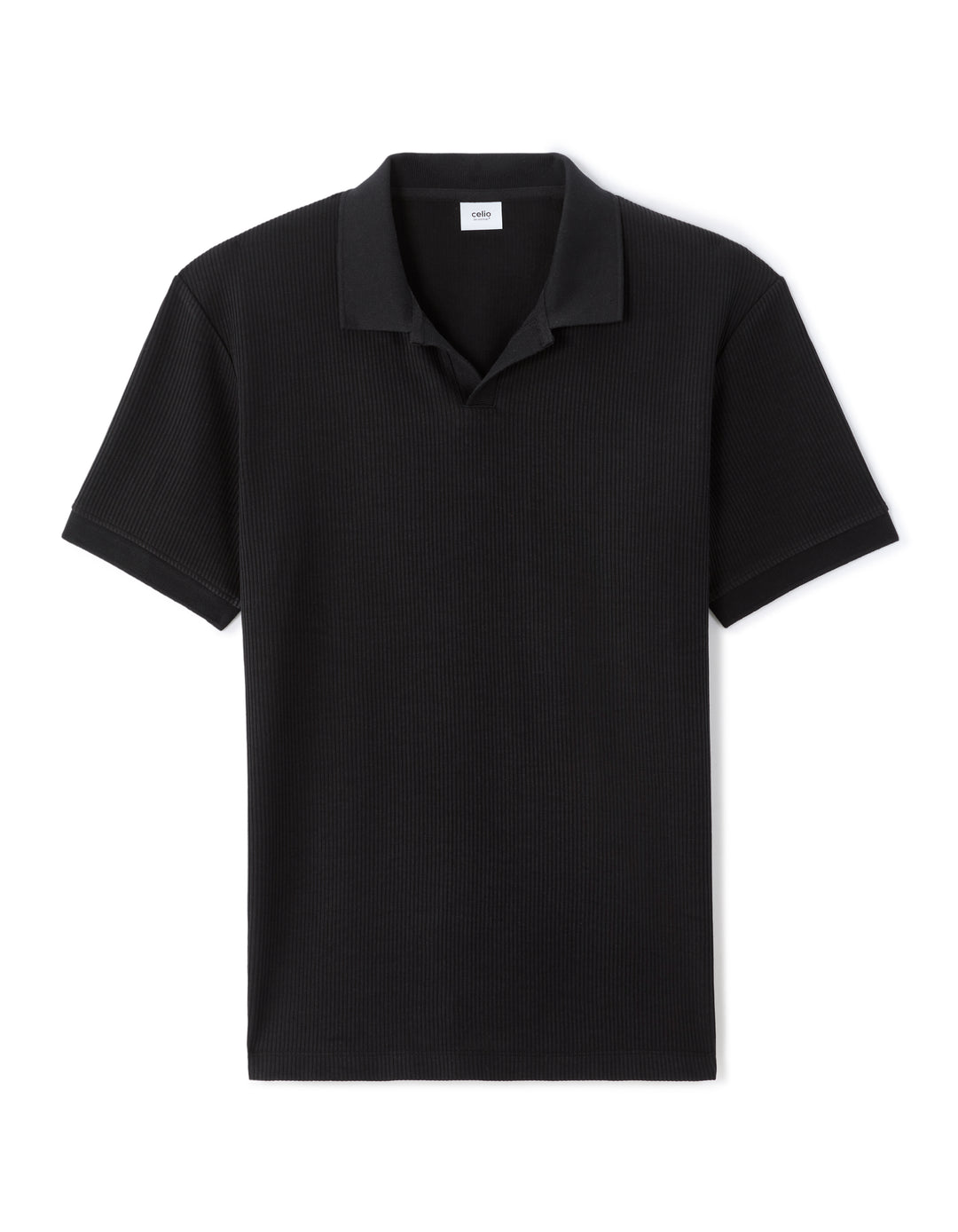 Men - Knitted - Polo Shirt - Short sleeves