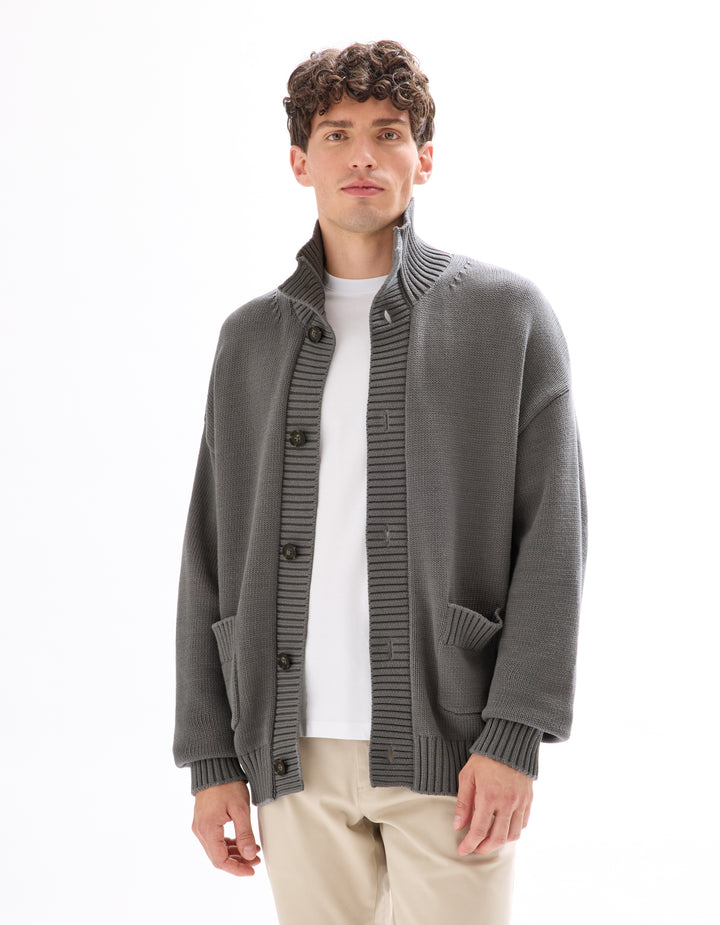Men - Knitted - Cardigan/Sweater - Long sleeves