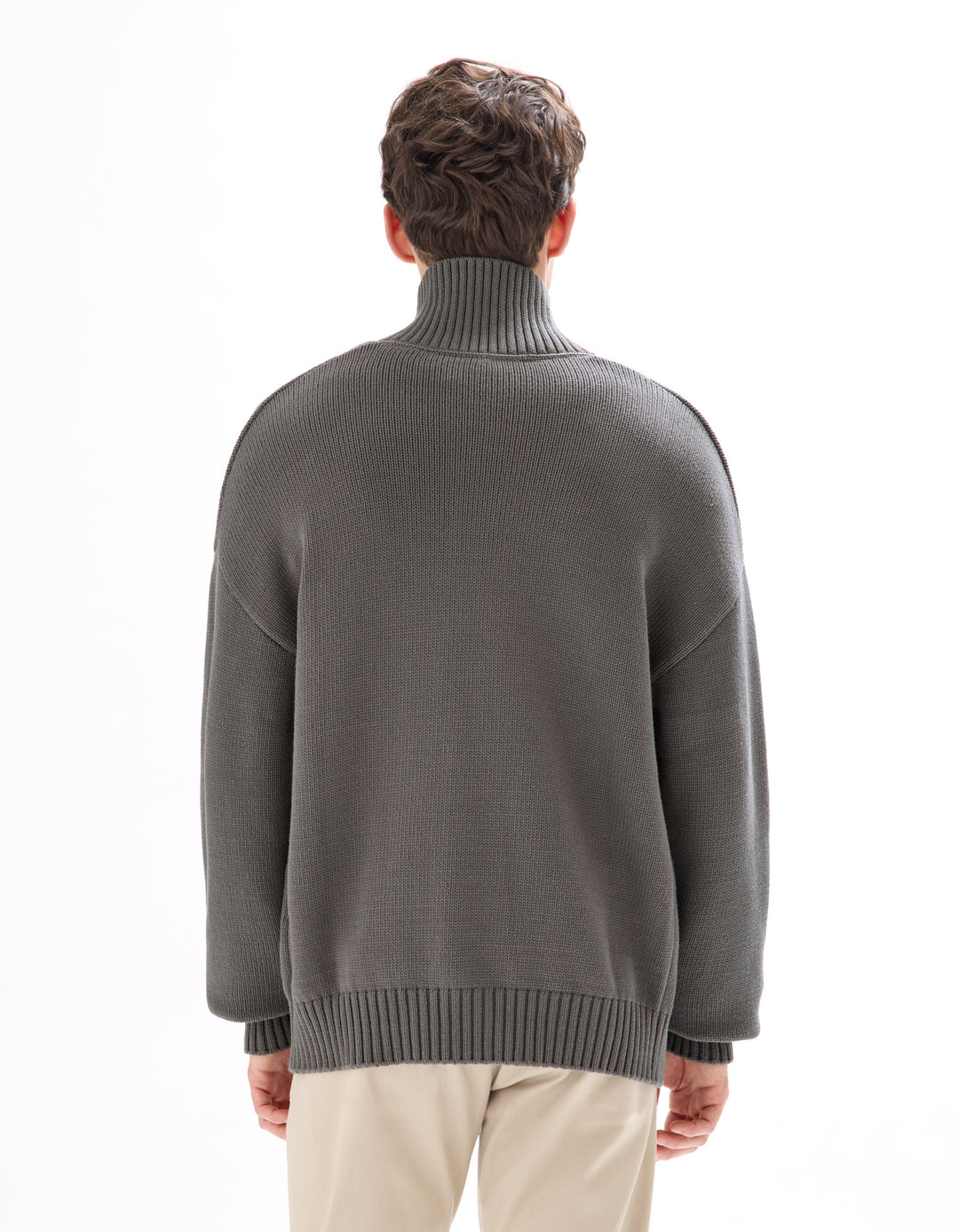 Men - Knitted - Cardigan/Sweater - Long sleeves