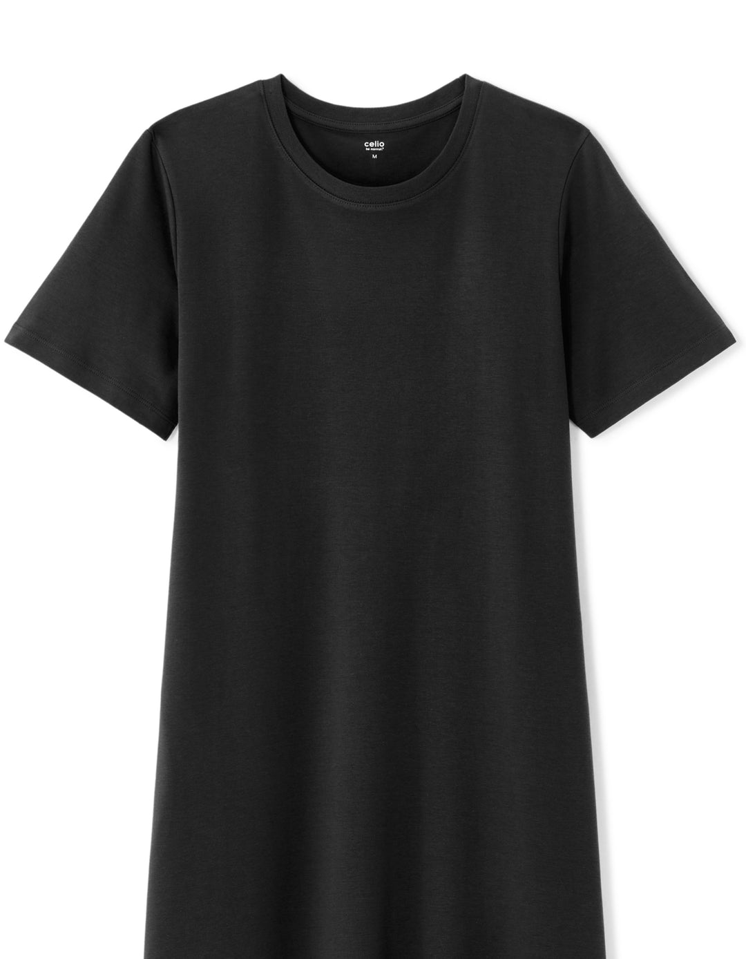 Off- cotton midi dress