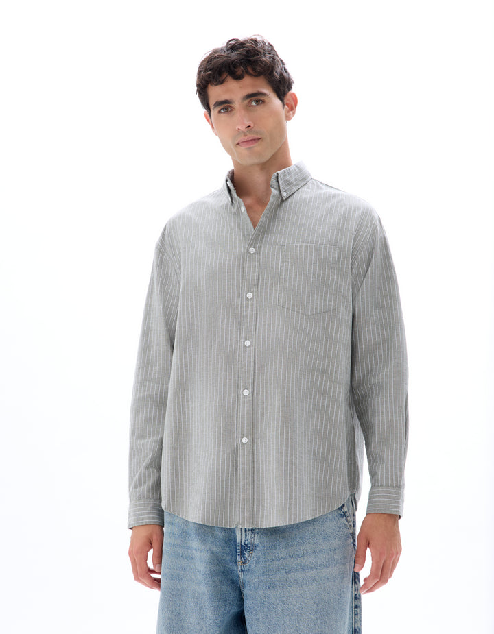 Men - Woven - Shirt - Long sleeves