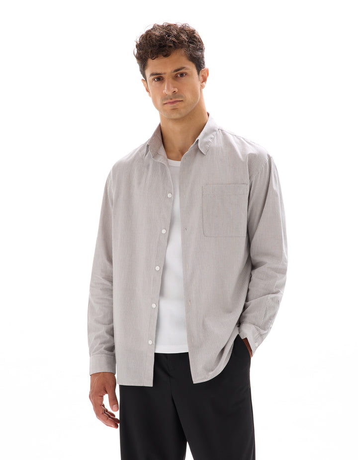 Men - Woven - Shirt - Long sleeves