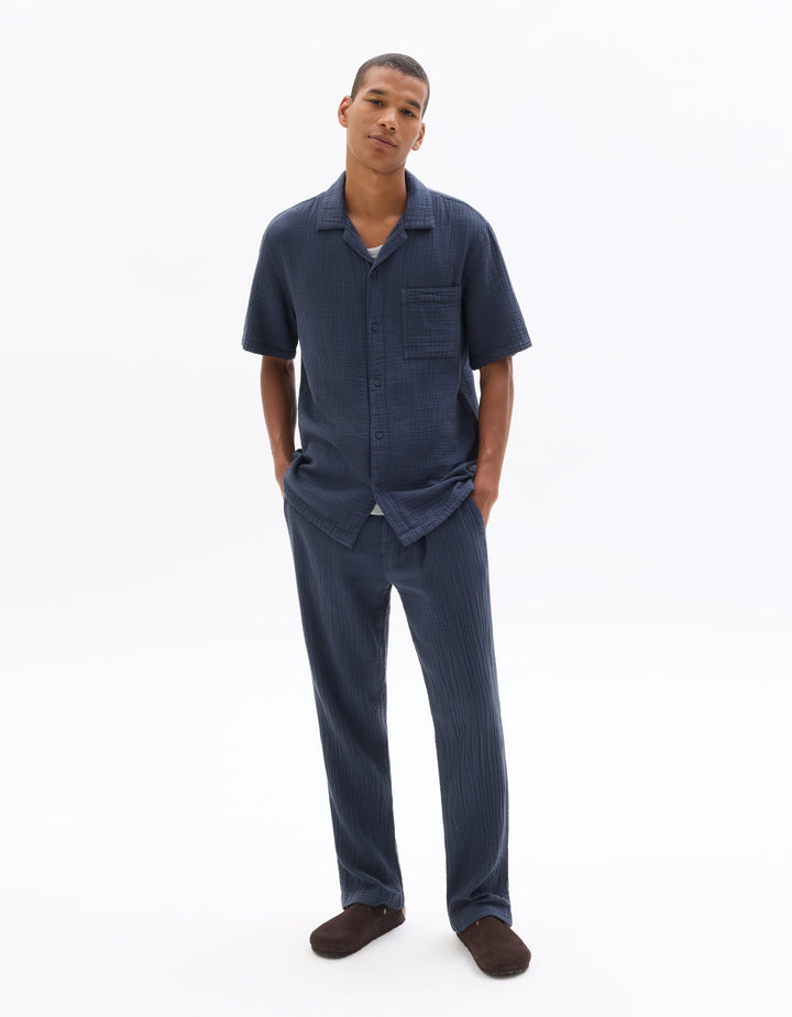 Relaxed trousers  100% cotton gauze