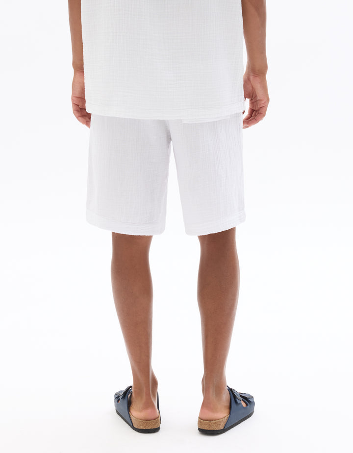 Bermuda shorts  100% cotton gauze