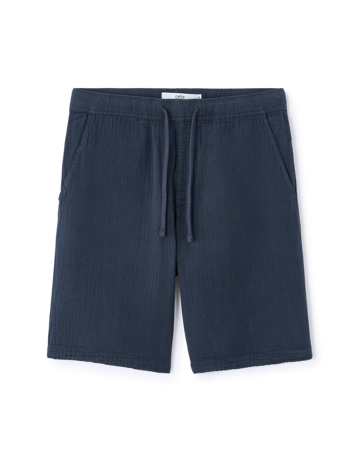 Bermuda shorts  100% cotton gauze