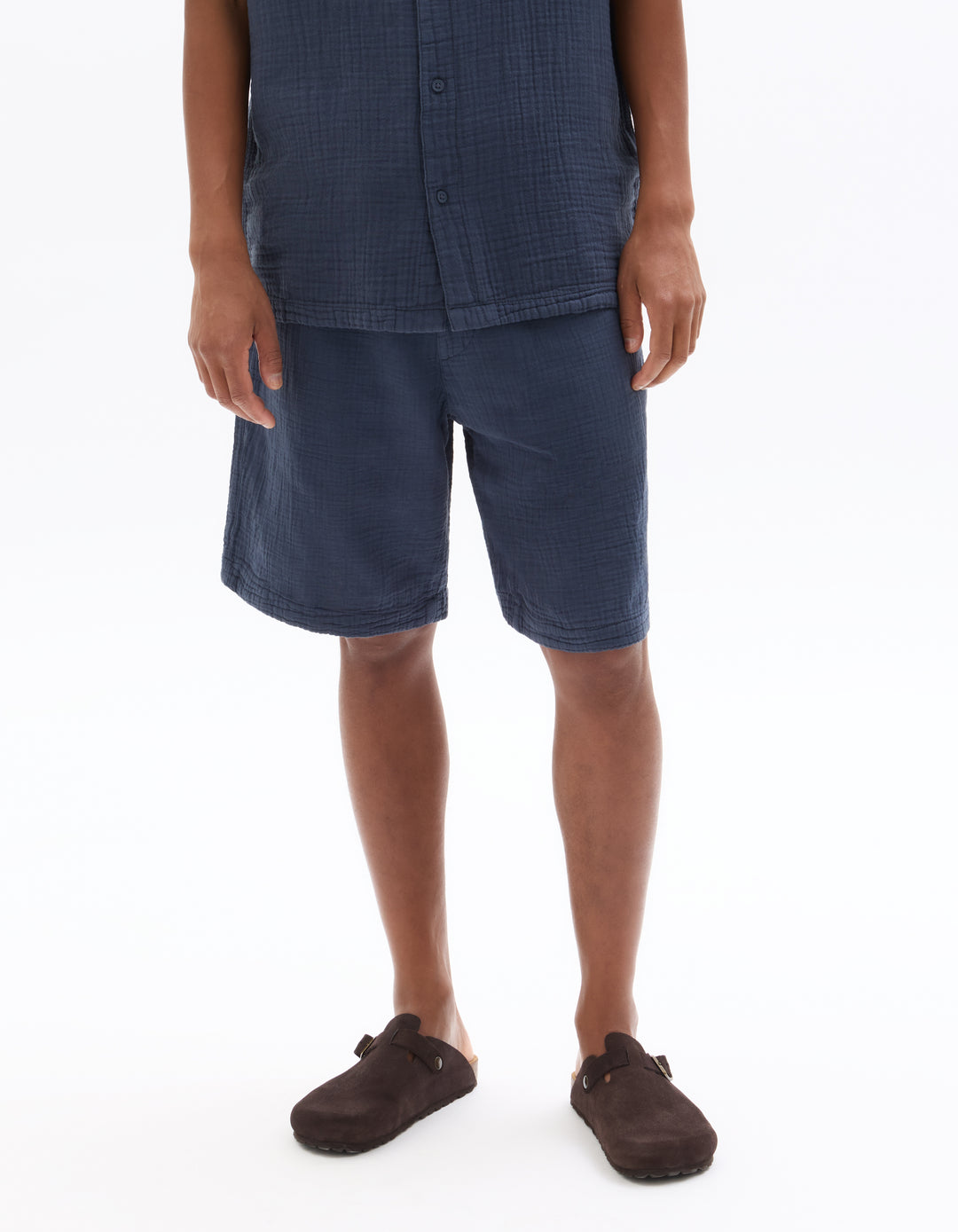 Bermuda shorts  100% cotton gauze