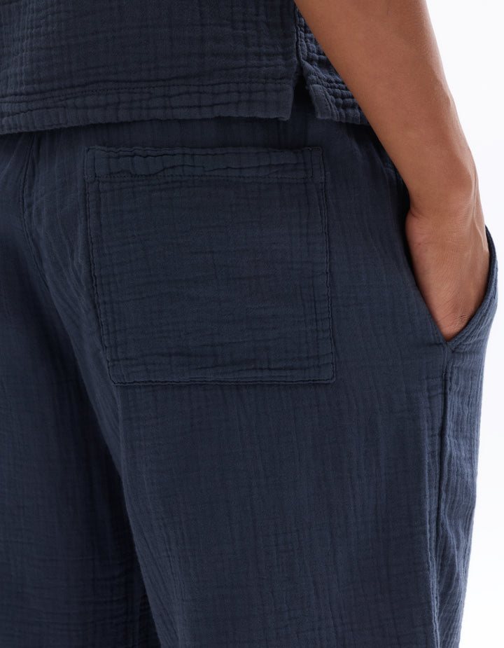 Bermuda shorts  100% cotton gauze