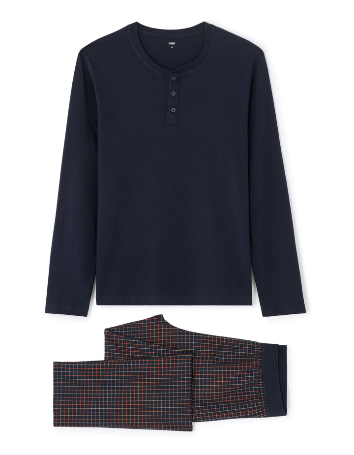 Unisex - Knitted - Pyjama (Top) + Woven (Bottom)bas 6204623990