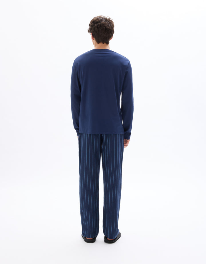 Men - Knitted - Pyjama (Top + Pants) BAS 6204623990