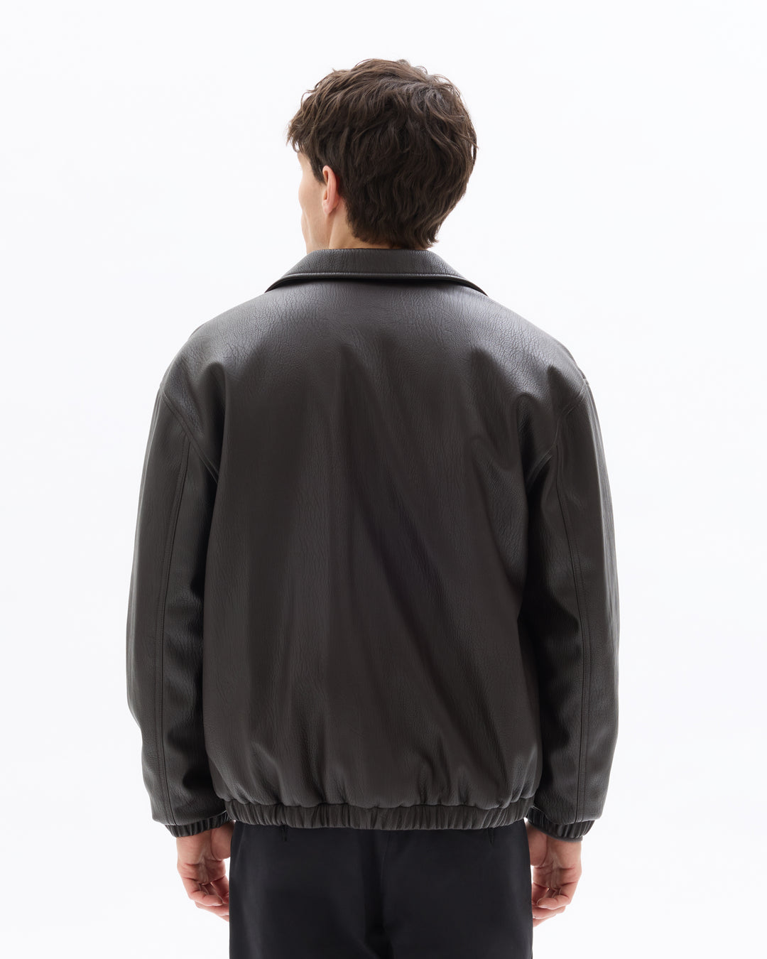 Faux suede jacket