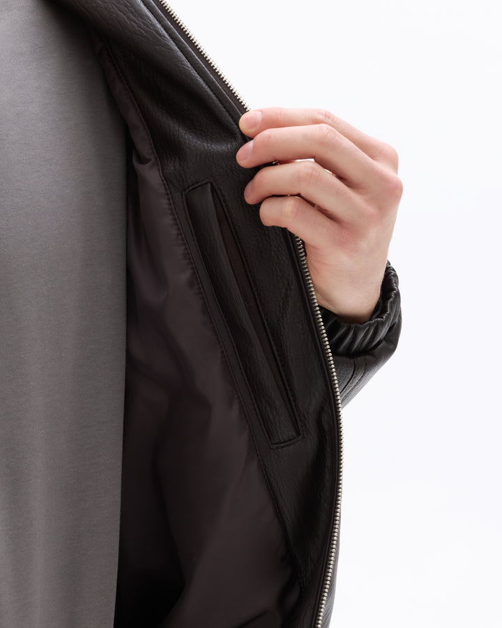 Faux suede jacket