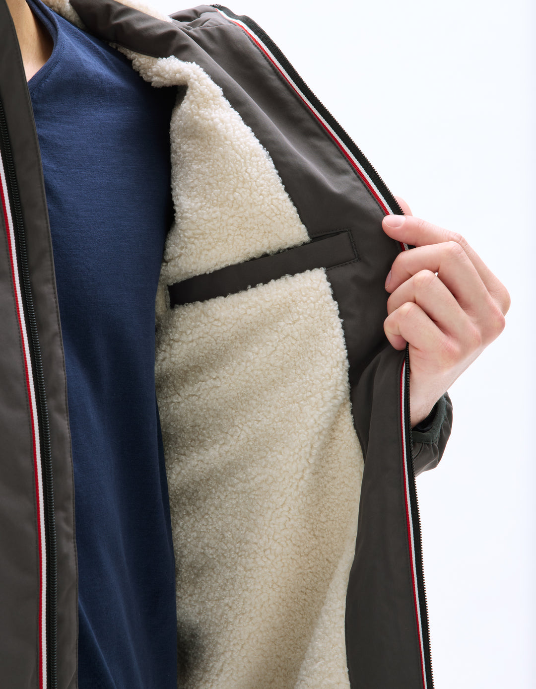 Drycore Hooded Sherpa-Lined Jacket
