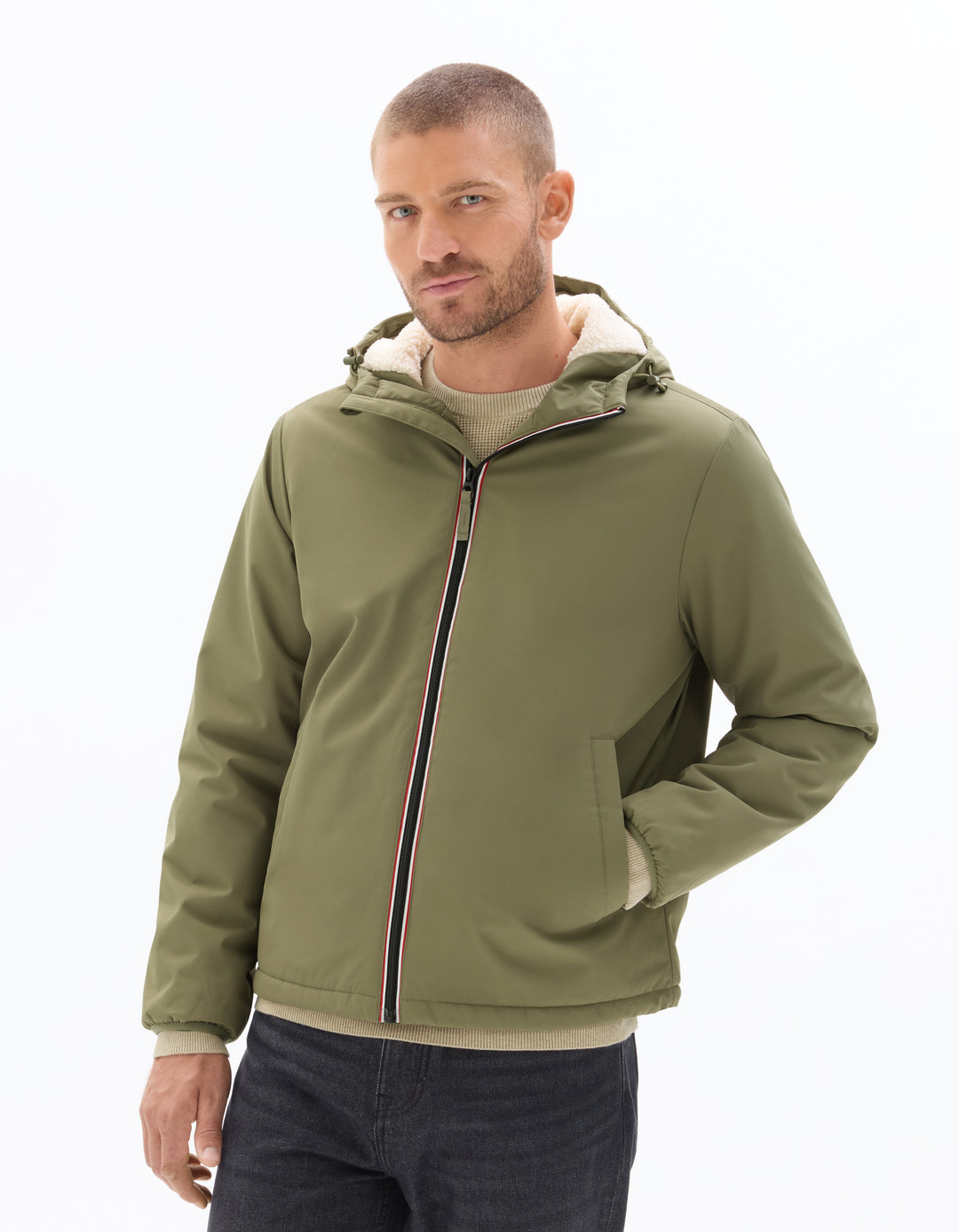 Drycore Hooded Sherpa-Lined Jacket
