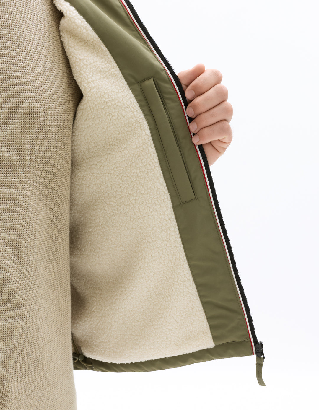 Drycore Hooded Sherpa-Lined Jacket