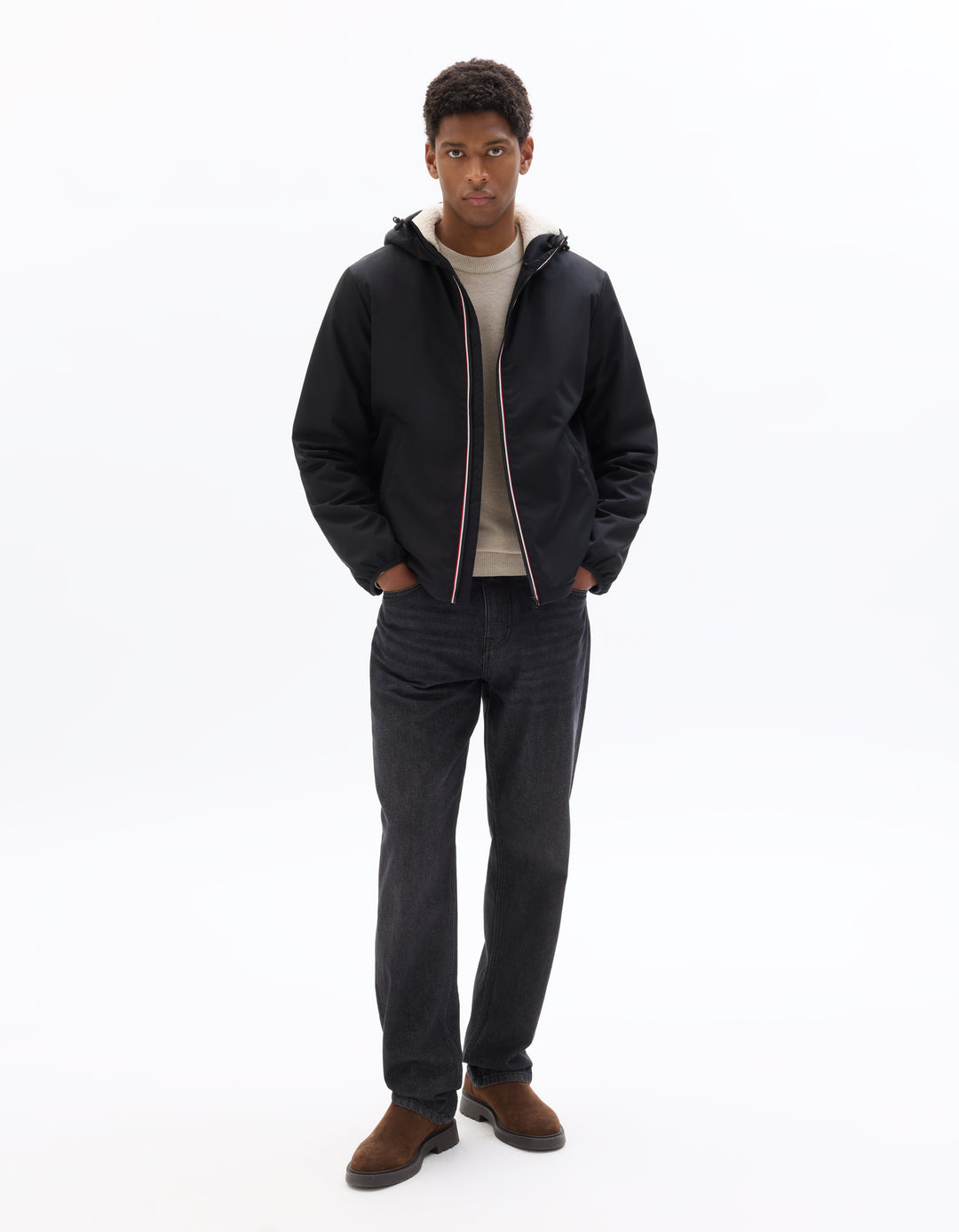 Drycore Hooded Sherpa-Lined Jacket